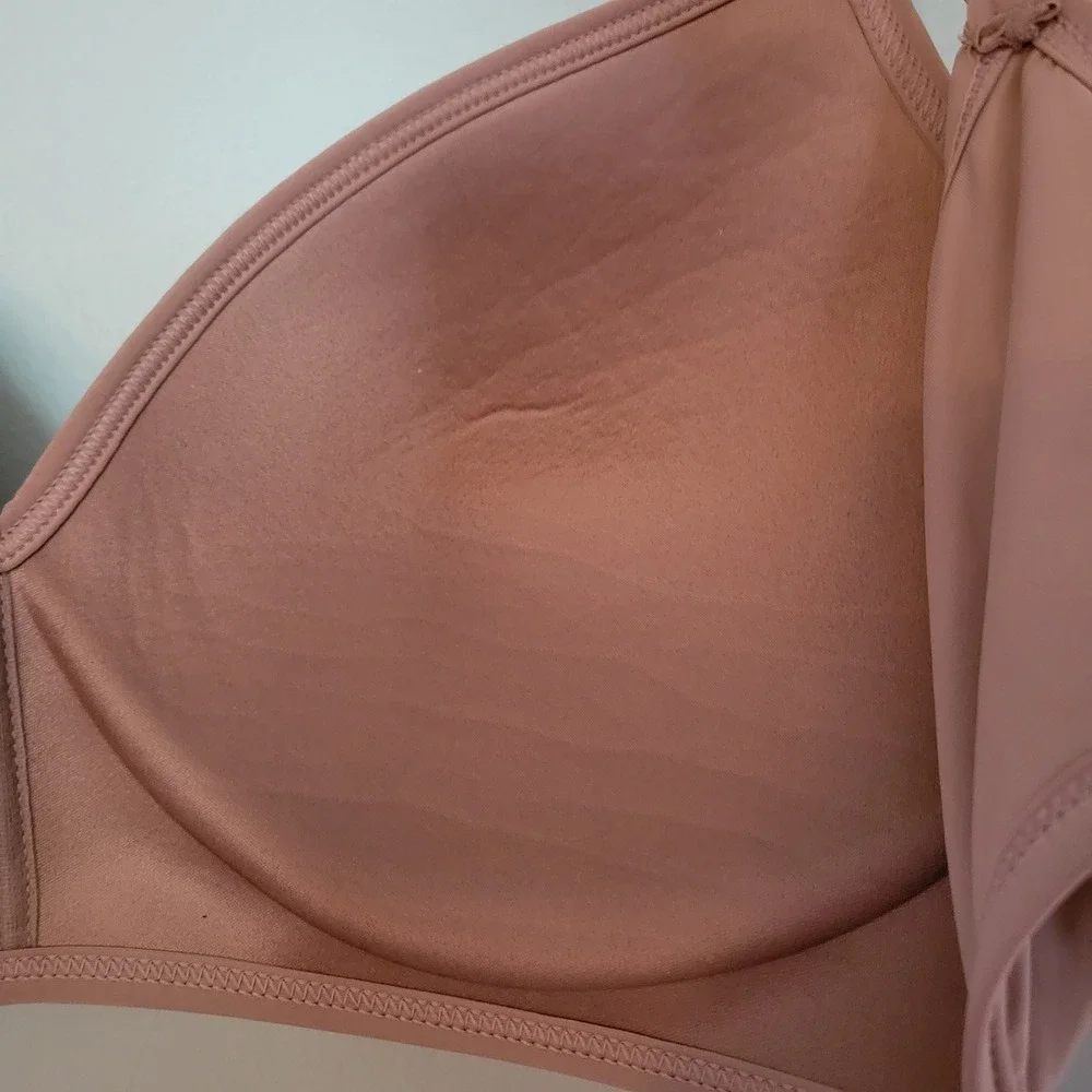 NAUTICA Intimates Size 40DD Pink Rose Lightly Lined‎ Coverage NO Underwire Bra - Picture 12 of 16